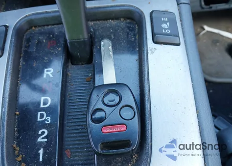 2007 Honda Accord 3.0 Ex из США, поврежденный, VIN 1HGCM66827A088704